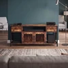 Relaxdays TV žema spintelė su daiktų laikymo vieta