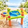 Relaxdays Vaikiškas vandens žaidimų stalas, 2 skyriai