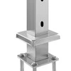 Vevor Rėminimo stulpas 91x5x5 cm sidabrinis