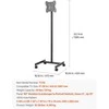 Sofa VEVOR Riedantis televizoriaus stovas iki 20 kg ekranams