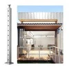 Vevor Rėminimo stulpas 91x5x5 cm sidabrinis