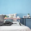 Relaxdays Rožinis nešiojamas staliukas su planšetės ir gėrimų laikikliu