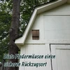 Relaxdays Ruda šikšnosparnių dėžutė, rinkinys 4 vnt.