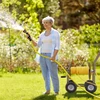 Relaxdays Rudas plieno žarnos vežimėlis