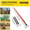 Vevor 125 cm šiaudų špaga su 1360 kg keliamąja galia ir 45 mm pločio