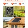 Saulės energija varomas ventiliatorius, 30 W