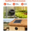 VEVOR Saulės energijos ventiliatorius 20W 220 CFM