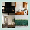 Relaxdays Savaime lipnios plytelės 30x30