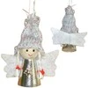 Saska Christmas sidabrinis kalėdinis angeliukas 7 cm