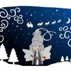Saska Christmas sidabrinis kalėdinis angeliukas 7 cm
