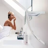 Relaxdays Sieninis rankšluosčių laikiklis, chromuotas