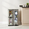 Relaxdays Šiukšliadėžė, 3 skyriai, 60 l