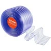 Vevor Skaidri PVC užuolaida 45,7 m x 30,5 cm