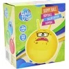 Eddy Toys Skersinė kamuolys su ragais 45 cm geltonas