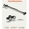 Vevor Slankiojamos durys su matiniais stiklais, 765 x 2035 mm