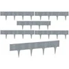 Prosperplast Dekoratyvinė tvorelė IBWI L390cm H18.6cm plastikinė/pilka