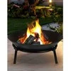 Ambiance Metalinė sodo ugniakuras su grotelėmis 56 cm