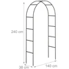 Relaxdays Sodo rožių arka 240 cm