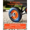 Vevor Sodo vežimėlis su kaušu, 680 kg, 15 kub. pėdų