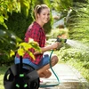 Relaxdays Sodo žarnos ritė juodos ir žalios spalvos