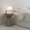 Relaxdays Šoninis staliukas ir taburetė, kūgis