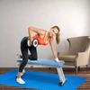 Relaxdays Sportinės grindų apsauginės kilimėliai iš 24 putplasčio dėlionės plytelių