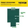 Vevor Stačiakampio baseino saugos danga 6.1x12.2m