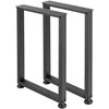 VEVOR Stalo kojos, 740 x 450 mm kvadratinės