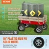 Vevor Standžios PU padangos 10" vežimėliams, 2 vnt.