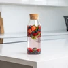 Relaxdays Stiklinė karafa su dangteliu