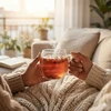 Relaxdays Stiklinės su rankenėle, 6 vnt. rinkinys