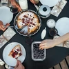 Relaxdays Stiklinių maisto laikymo indelių rinkinys su dangteliais