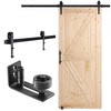 VEVOR Stumdomų durų komplektas 91 cm x 213 cm