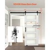 Vevor Stumdomos durys 813 x 2134 mm MDF ir stiklo