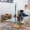 Relaxdays Sudedama bambukinė vyno lentyna