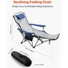 Vevor Sulankstoma gulimoji kėdė su porankiais