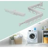 Relaxdays Sulankstoma prie sienos tvirtinama drabužių džiovyklė