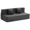 Vevor Sulankstoma sofa-lova 3-in-1 su pagalvėmis pilka