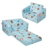 Vevor Sulankstoma vaikiška sofa-lova 2-in-1
