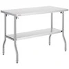 Vevor Sulankstomas komercinis darbo stalas 122 x 61 cm