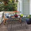 Relaxdays Sulankstomas metalinis lauko stalas