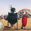 Relaxdays Sulankstomas pirkinių vežimėlis