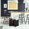 Relaxdays Sulankstomas pirkinių vežimėlis