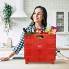 Relaxdays Sulankstomas pirkinių vežimėlis