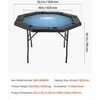 Vevor Sulankstomas pokerio stalas 8 žaidėjams