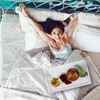 Relaxdays Sulankstomas pusryčių padėklas