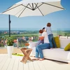 Relaxdays Sulankstomas šoninis staliukas