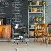 Relaxdays Sulankstomas virtuvės vežimėlis