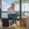 Relaxdays Suoliukas su laikymo vieta
