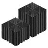 VEVOR Susijungiančios drenažinės kilimėliai 310 x 310 mm juoda